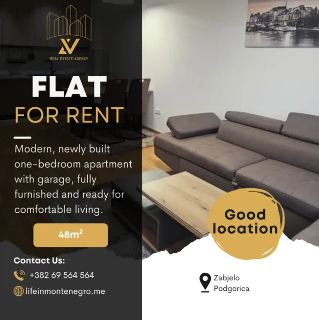 One-Bedroom Apartment for Rent