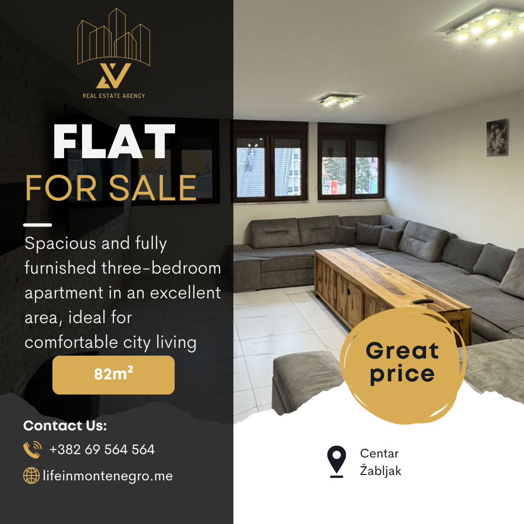 Three-Bedroom Apartment for Sale