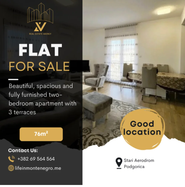 Sale – Two-Bedroom Apartment