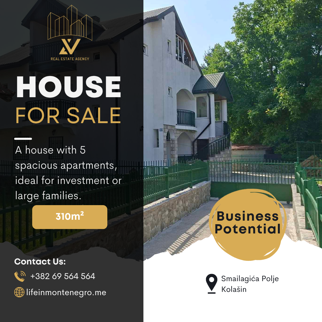 For Sale: House with 5 Apartments