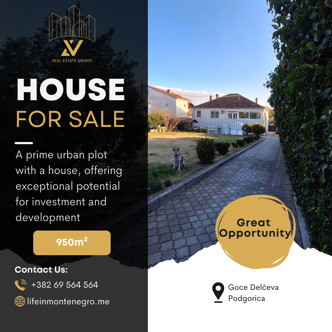 House with Plot for Sale