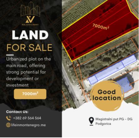 Urbanized Plot for Sale