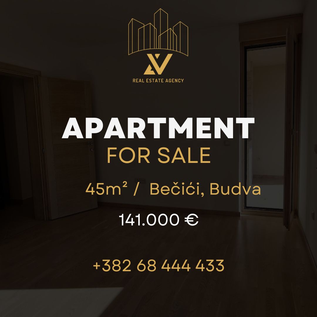 Jednosoban stan sa pogledom na more na prodaju – MonteHome Ivanovići, Bečići (45 m²)