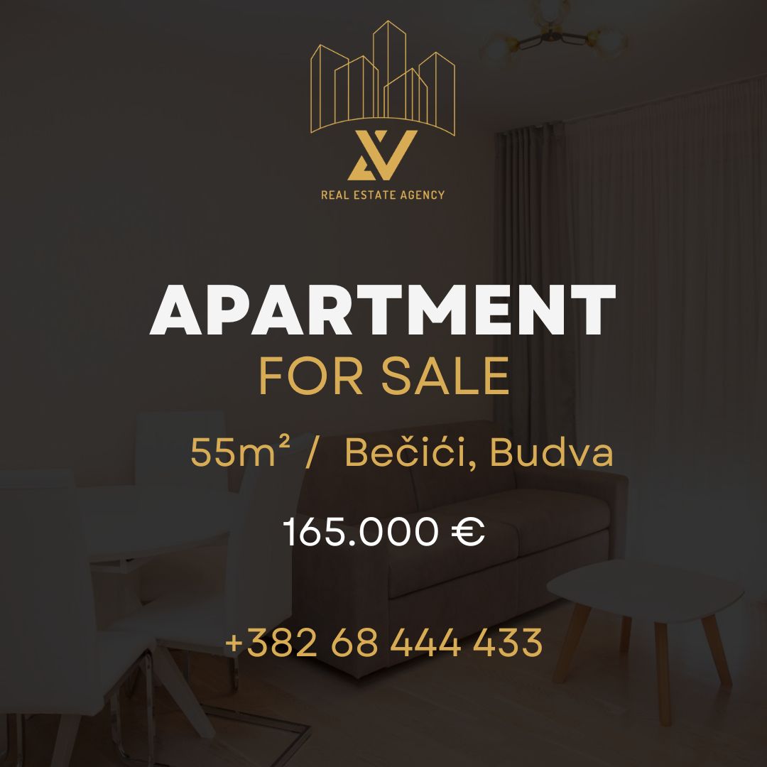 Namješten jednosoban stan na prodaju – MonteHome Ivanovići, Bečići (55 m²)